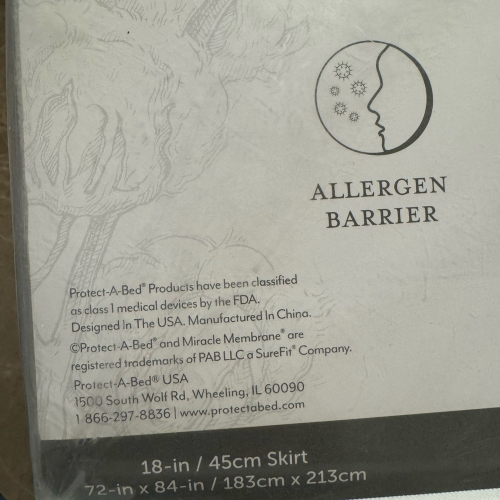 Cal KING mattress protector - Picture 5 of 5